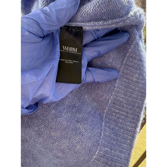 WHBM Women's “ Bling”Turtle Neck Sweater NWOT - Picture 5 of 8